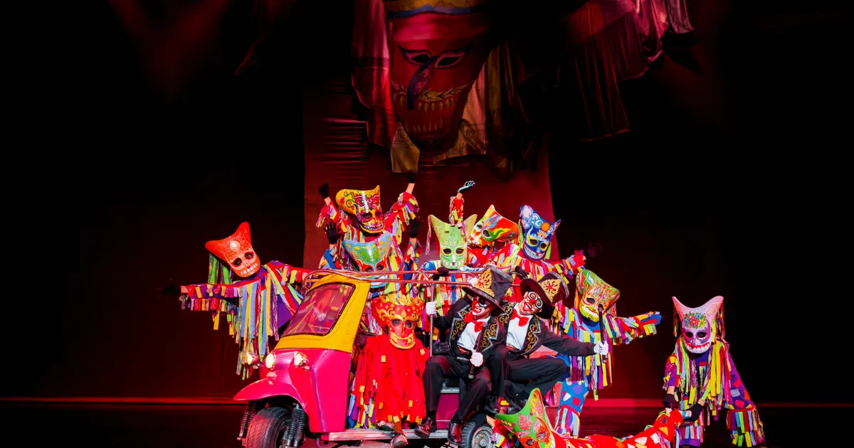 Phuket Fantasea is full of lights, colors, and sound